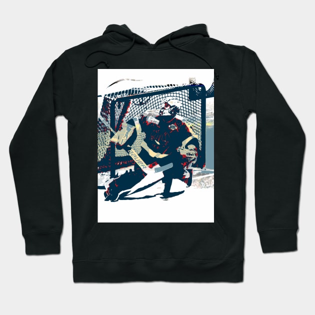 Goalie hoodie top